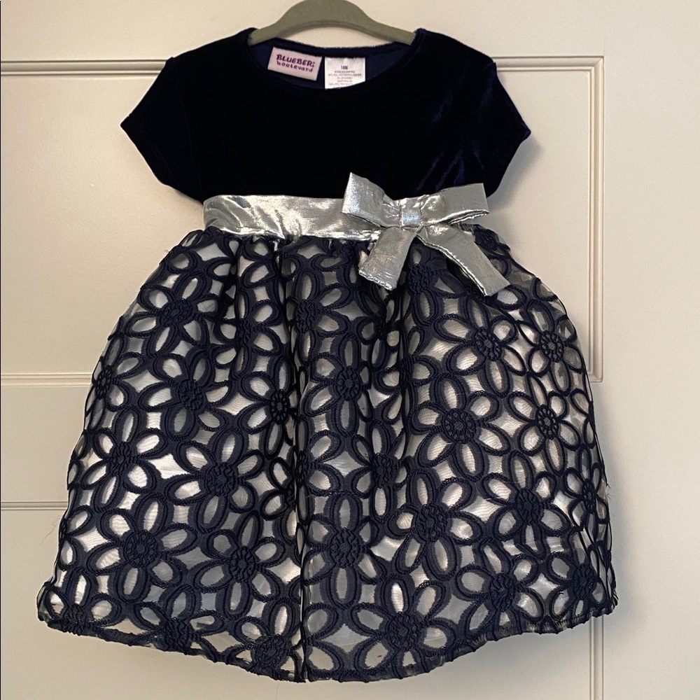 Blueberi Navy Blue Dress 18 month